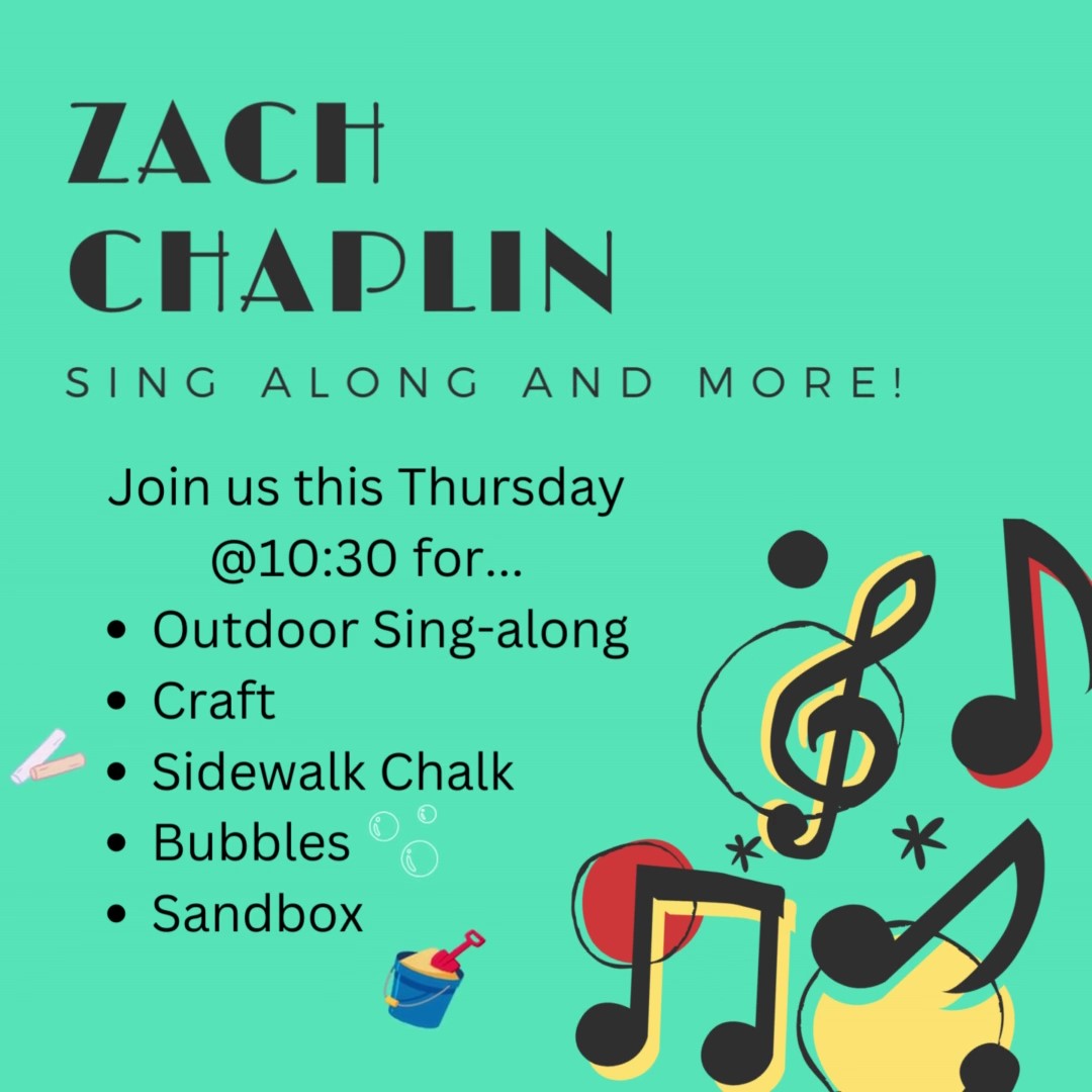 Sing Along With Zach Chaplin Downtown Wabash, Inc.